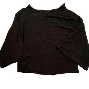Maeve by Anthropologie Batwing Slouchy Top Small 3/4 Sleeve Whimsigoth size XS